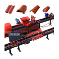 Europe full Automatic Roll forming extrude extrusion cement concrete roof tile making machine